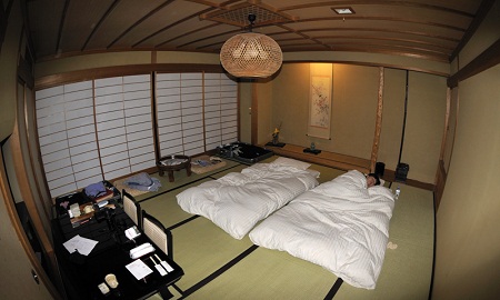Гостиничный номер в традиционном японском стиле